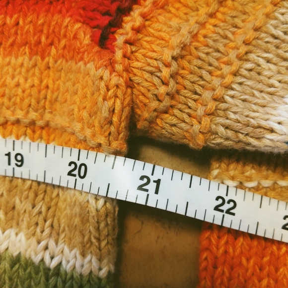 Coldwater Creek Multicolor Stripe Sweater Size M - Picture 5 of 7